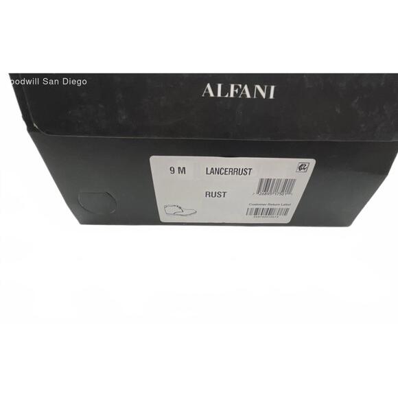 Alfani Men's Lancer Chukka Boots 9M Rust Suede Ankle Casual New NIB - Picture 3 of 8